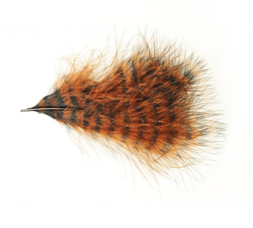 Marabou Barred Feather Dyed, Fly Tying